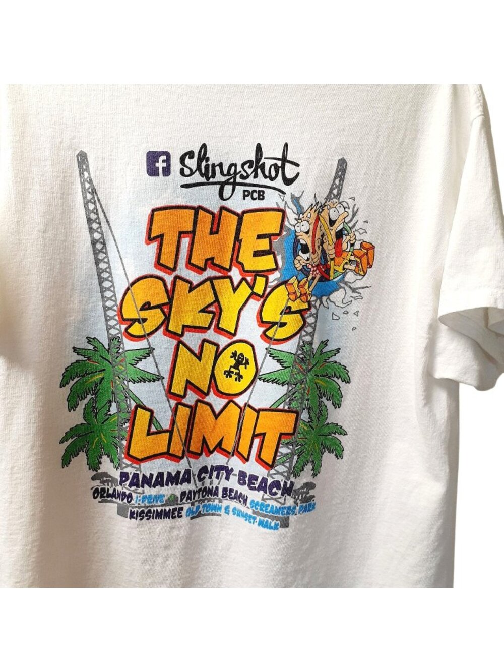 Gildan Unisex T-Shirt XL White Graphics 100% Cotton Crew Neck Short Sleeve